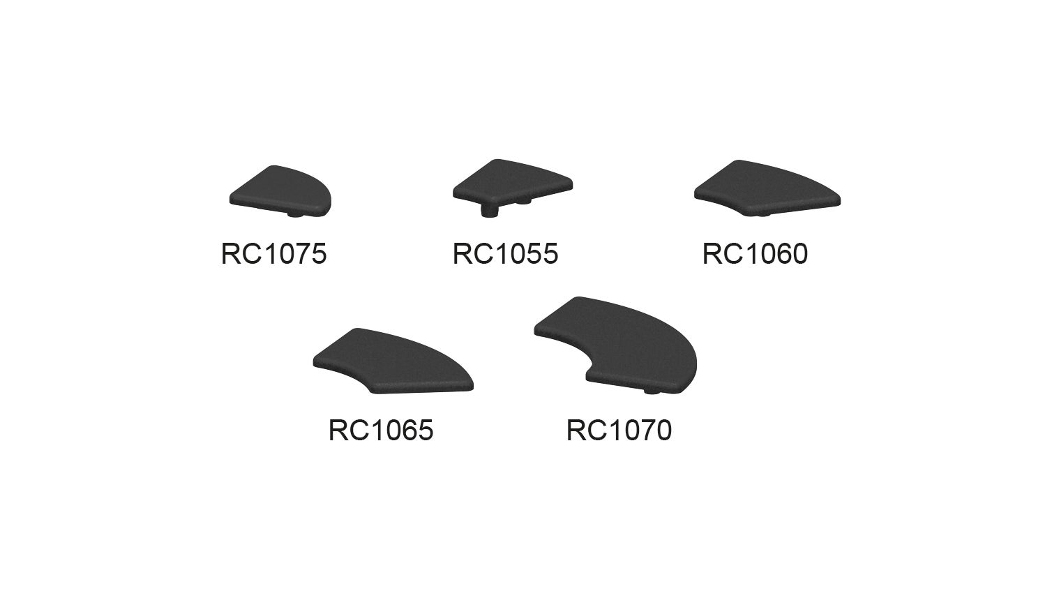 Profile Caps for aluminium profile system 40