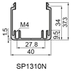 Wiring Duct 40 x 40