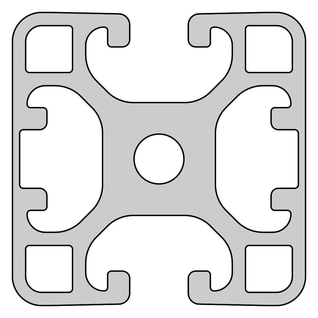 RP1310 aluminium profile 8 40x40 Light