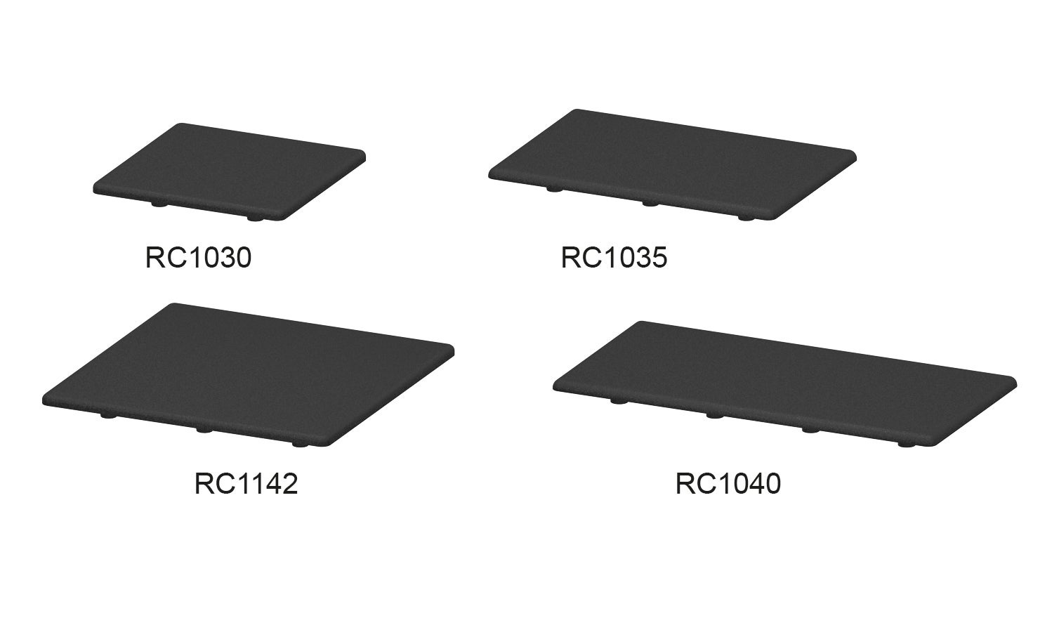 Profile Caps for aluminium profile system 40