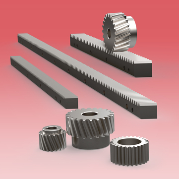 Hammastangot ja hammaspyörät 