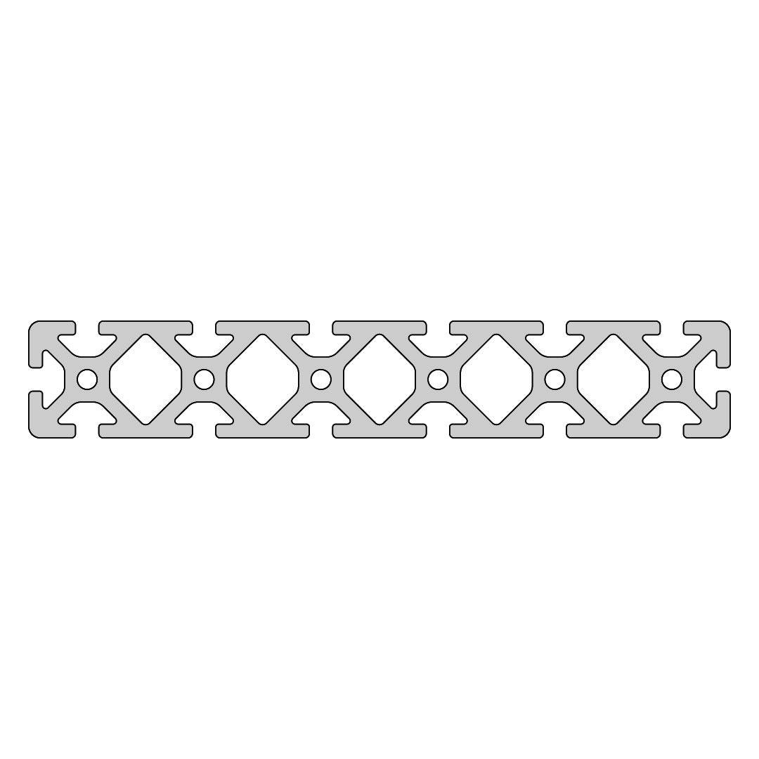 RP1067 aluminium profile 8 240x40 Normal