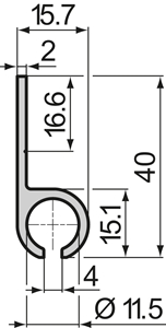 Tent Aluminium profile