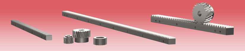 Hammastangot ja hammaspyörät 