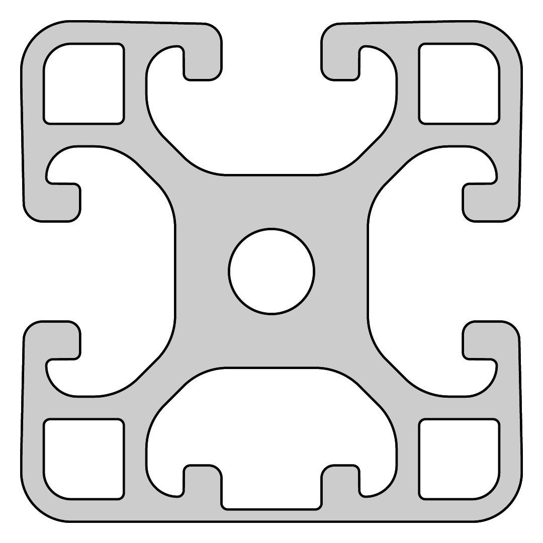 RP1300 aluminium profile 8 40x40 Light