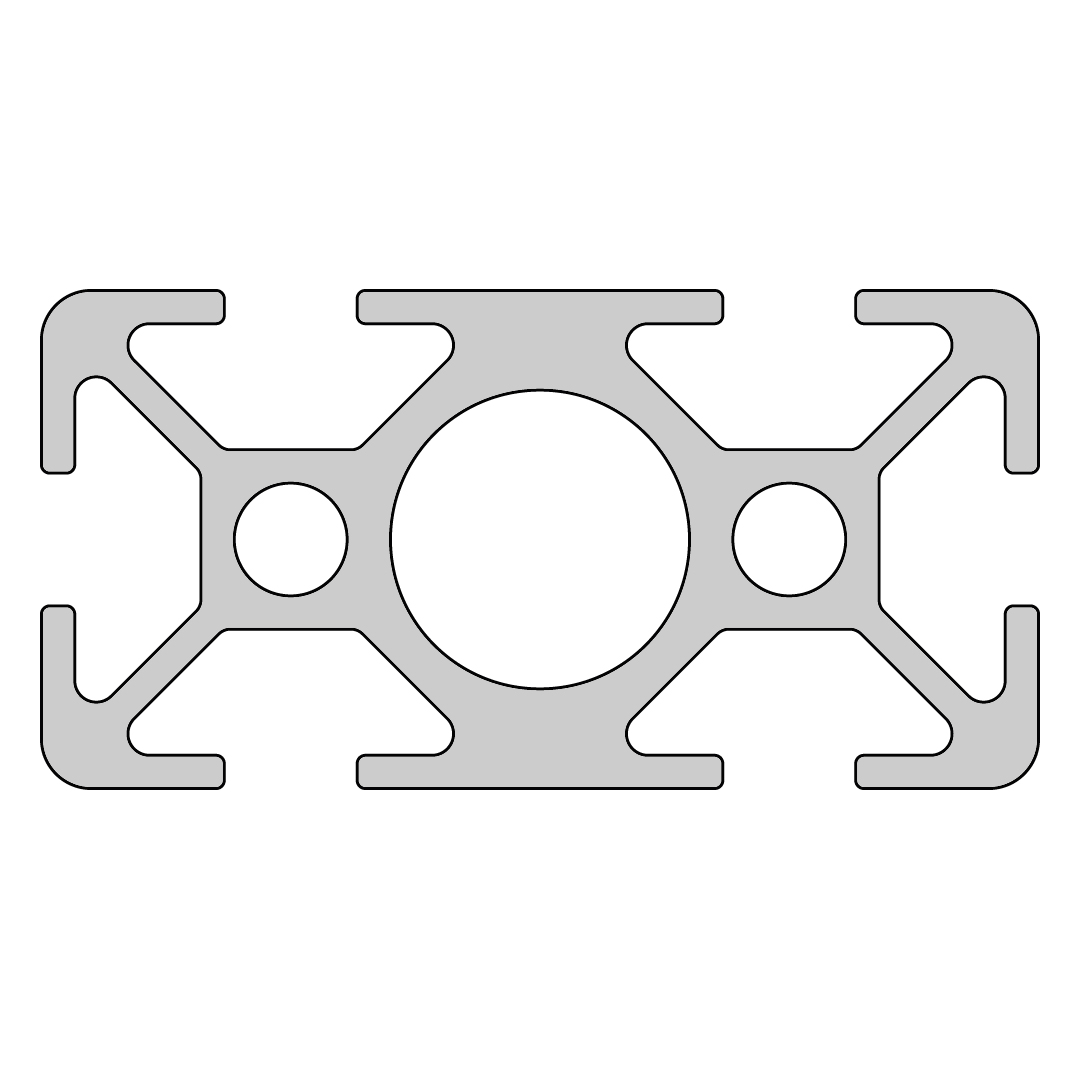 RP2020 aluminium profile 8 60x30 Light