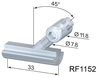 RF1152 Central Fastener G 45 SS (Prev. SV1151V)